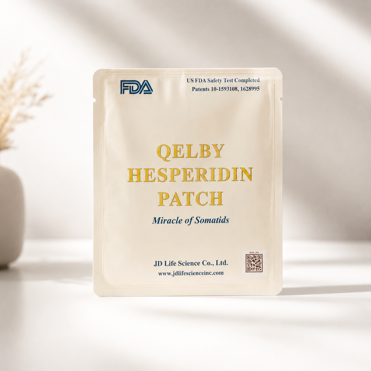 QELBY Hesperidin Patch Front_Package